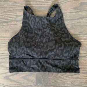 Lululemon High Neck Longline Energy Bra Size 6
